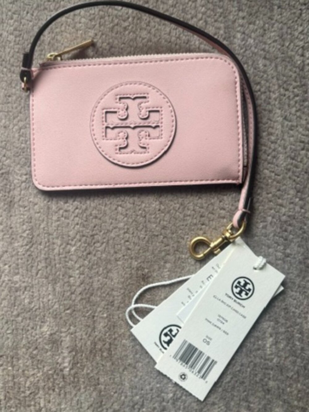 Tory Burch Pink Business Card Holder